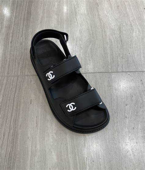 chanel sandales noir|new Chanel sandals 2020.